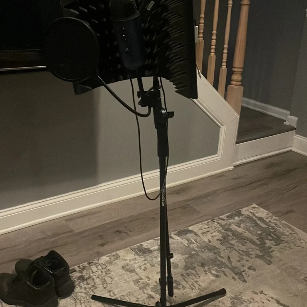 Blue yeti ( with or without mic stand and cover)